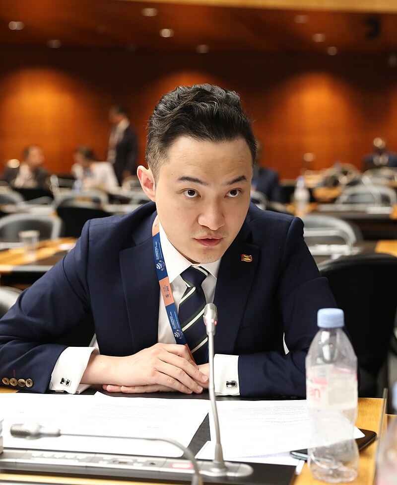 Justin Sun, founder of the TRON blockchain